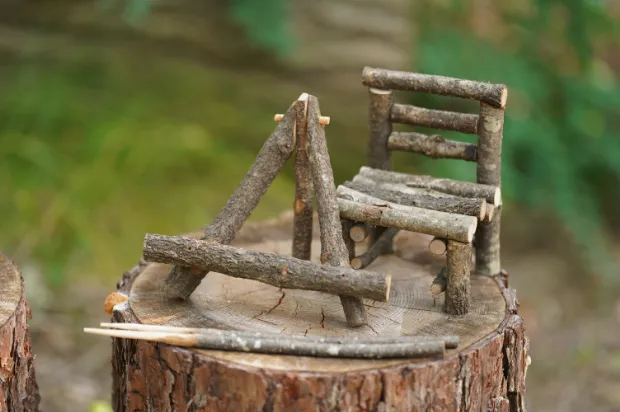 森を拠点に働き暮らす